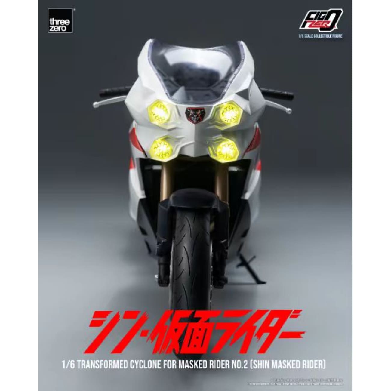 ThreeZero Studio - Transformed Cyclone For Masked Rider No.2 [Shin Masked Rider]