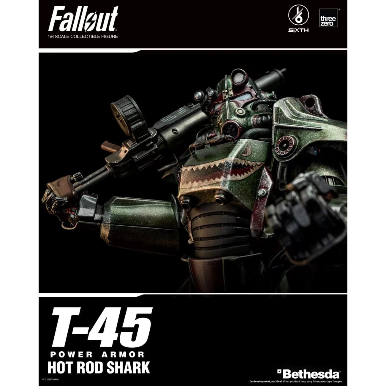 Threezero - T-45 Hot Rod Shark Power Armor