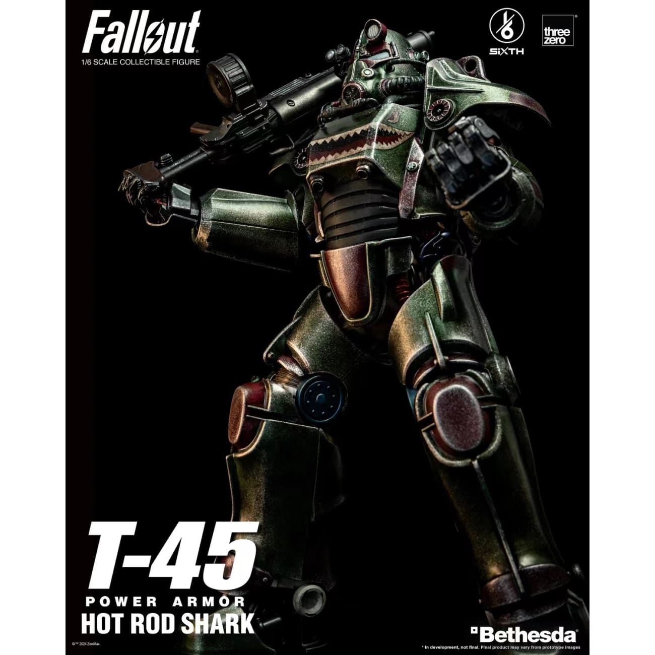 Threezero - T-45 Hot Rod Shark Power Armor