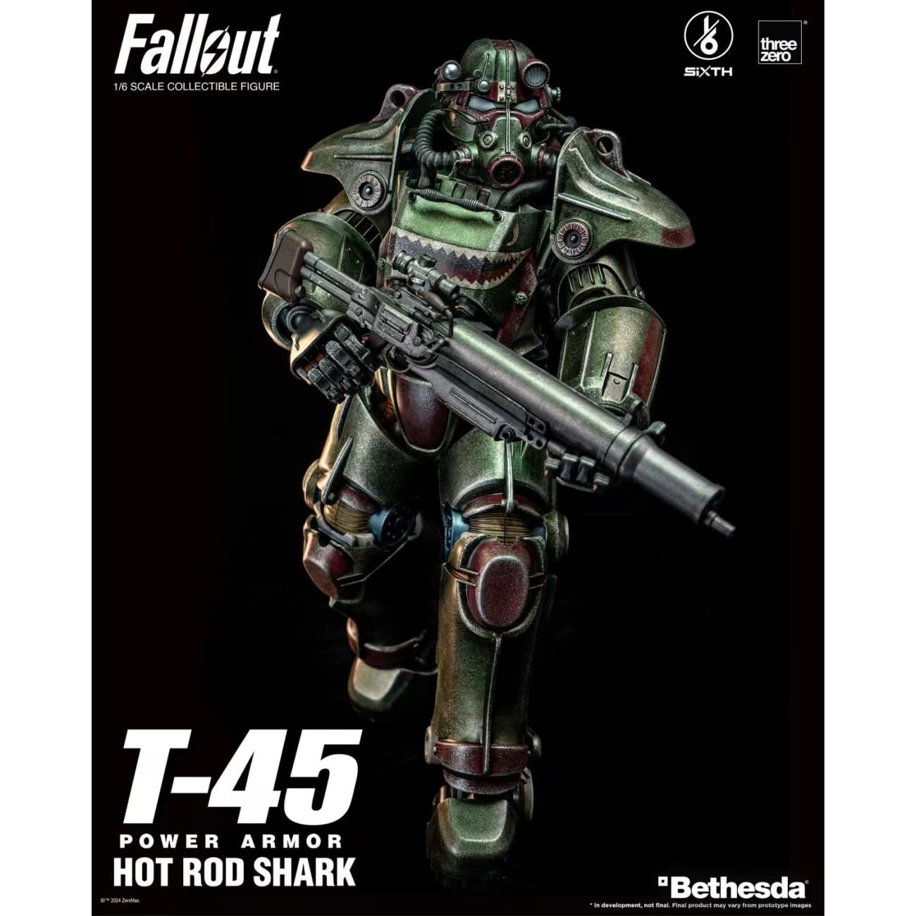 Threezero - T-45 Hot Rod Shark Power Armor