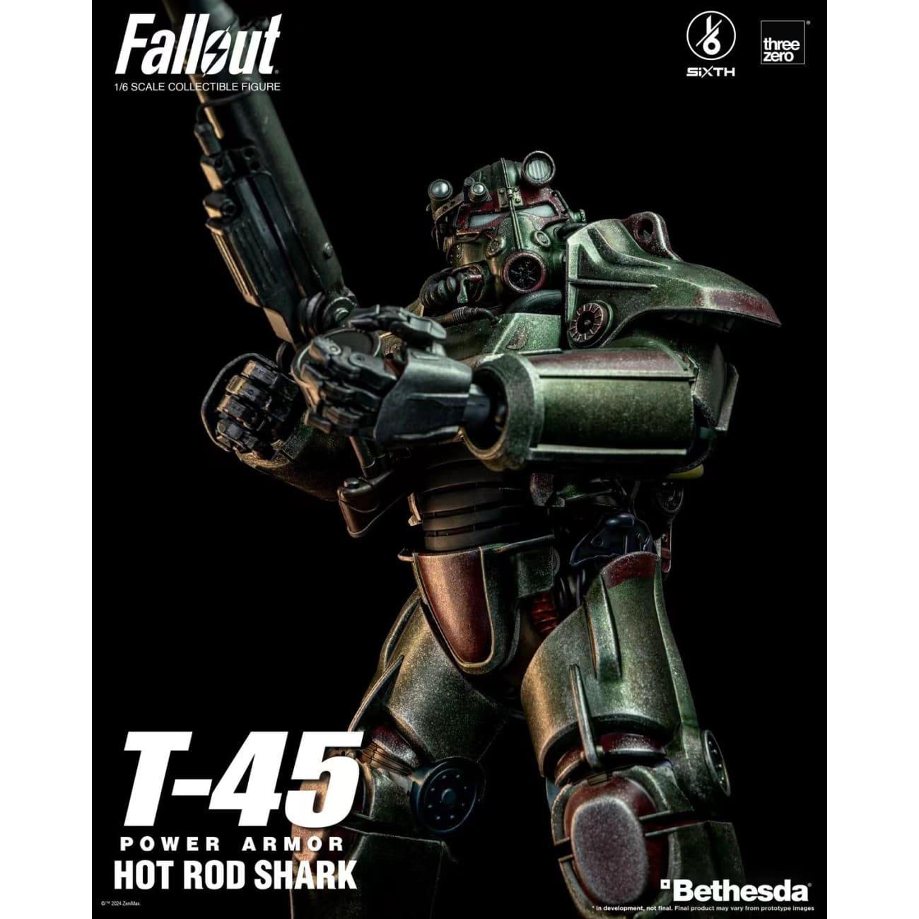 Threezero - T-45 Hot Rod Shark Power Armor