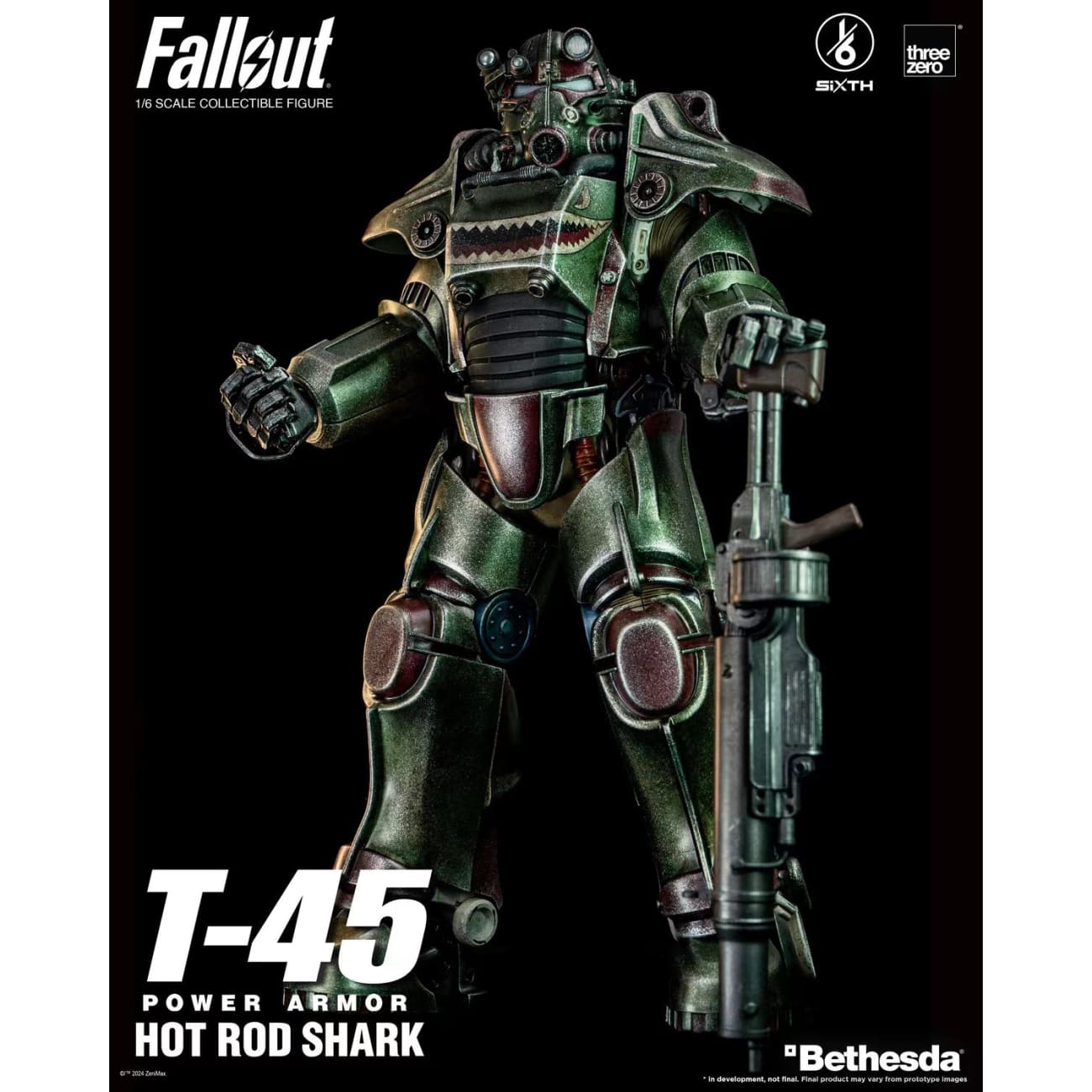 Threezero - T-45 Hot Rod Shark Power Armor