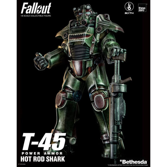 Threezero - T-45 Hot Rod Shark Power Armor
