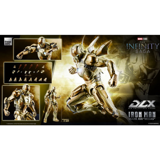Threezero - The Infinity Saga Iron Man Mark 21 “Midas” [3Z08300C0]