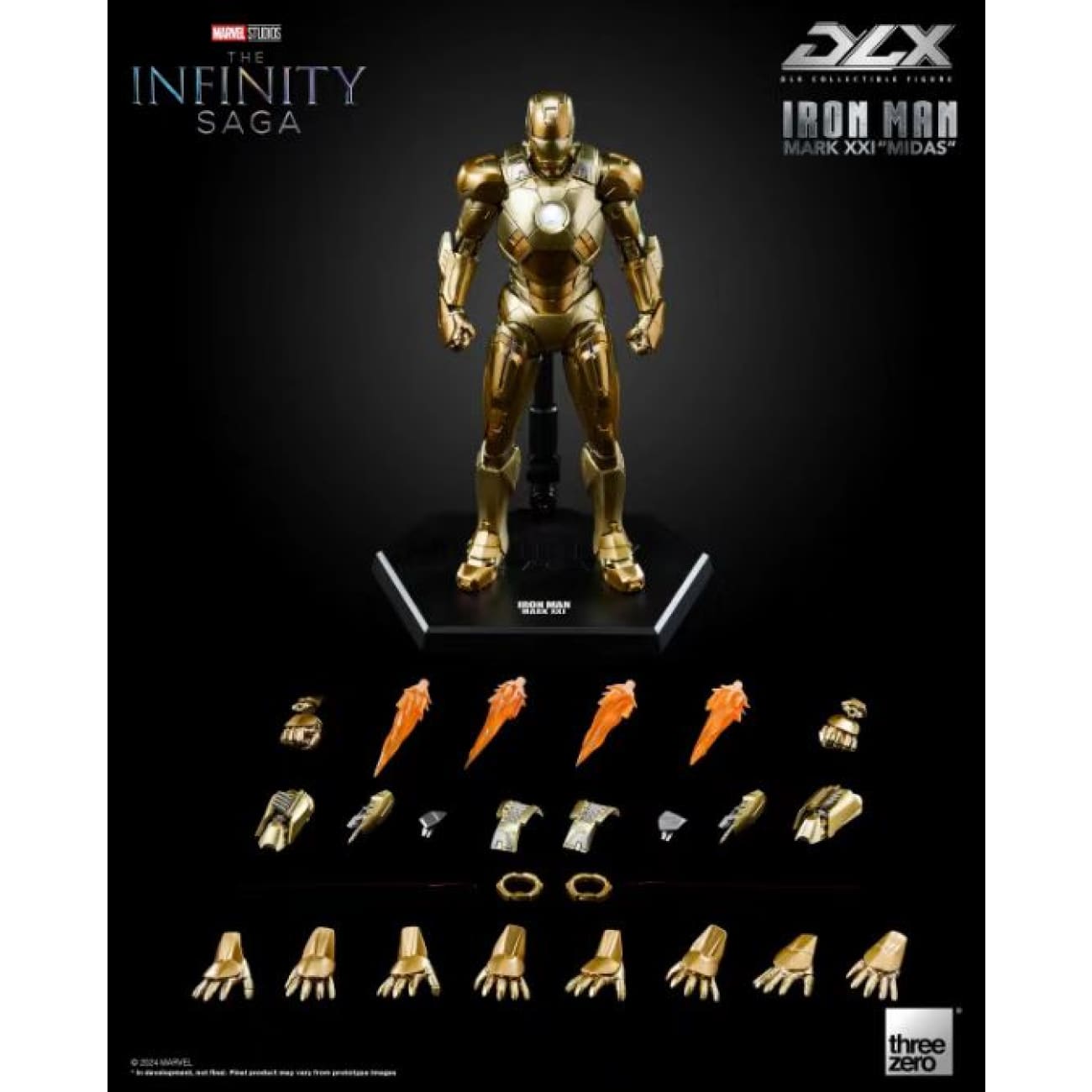 Threezero - The Infinity Saga Iron Man Mark 21 “Midas” [3Z08300C0]