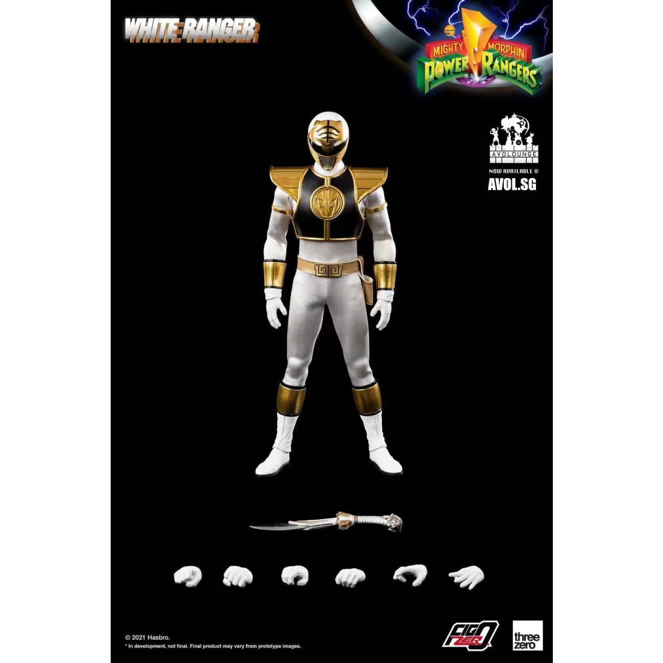 Threezero - White Ranger
