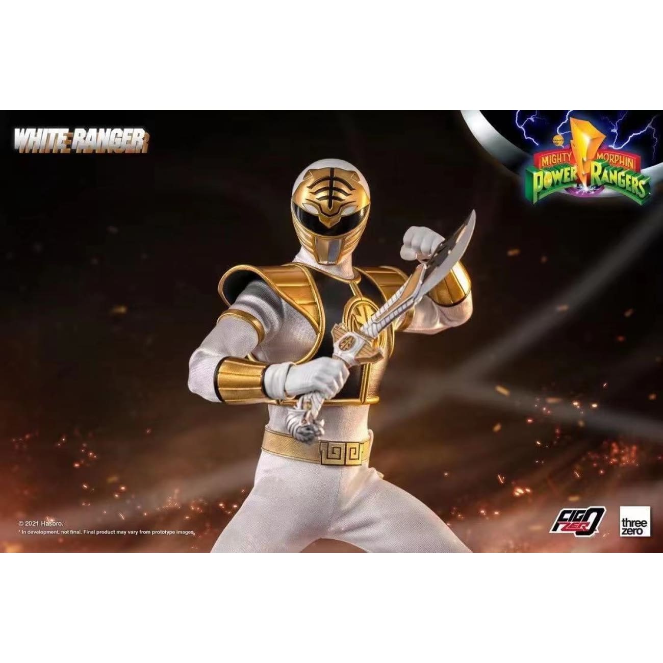 Threezero - White Ranger