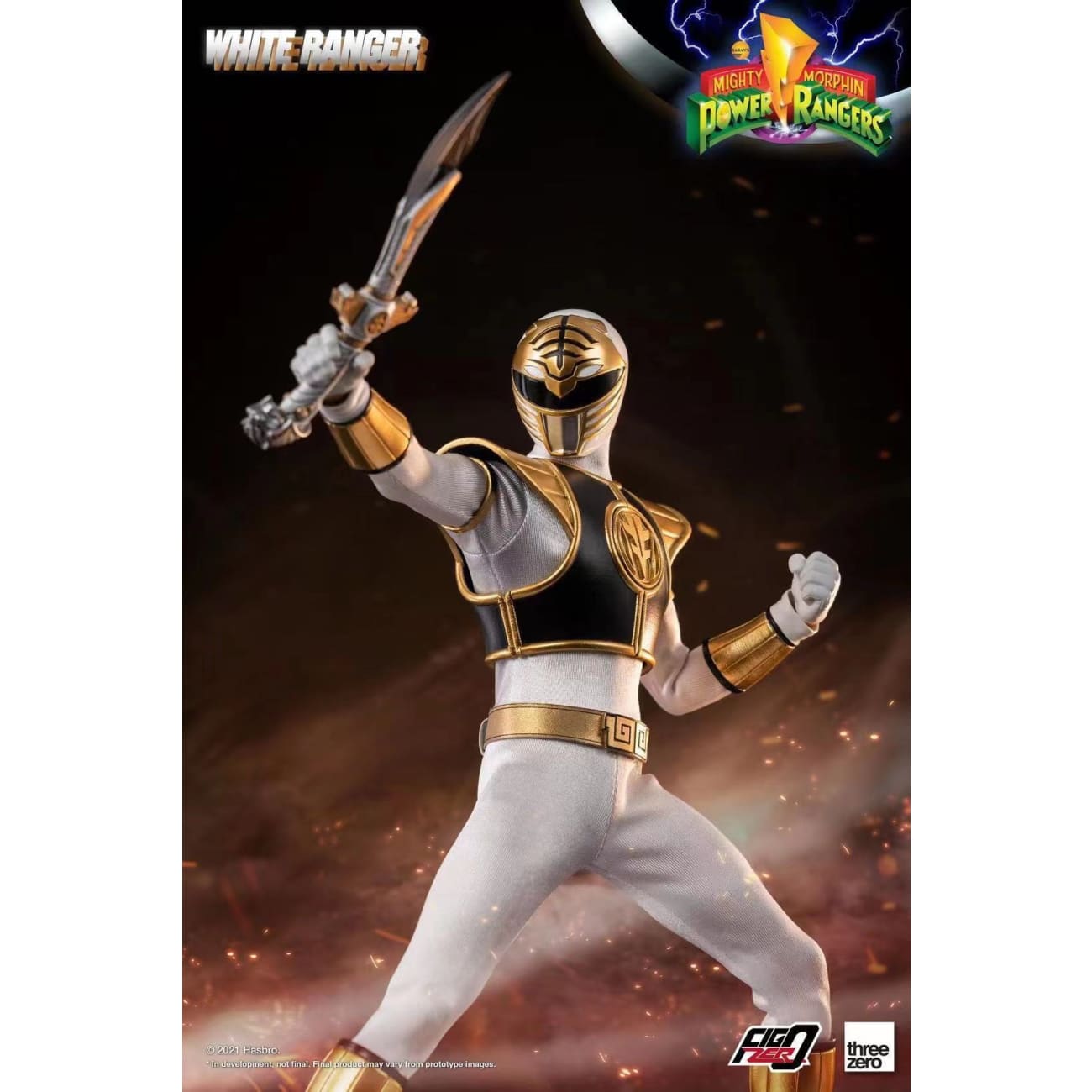 Threezero - White Ranger