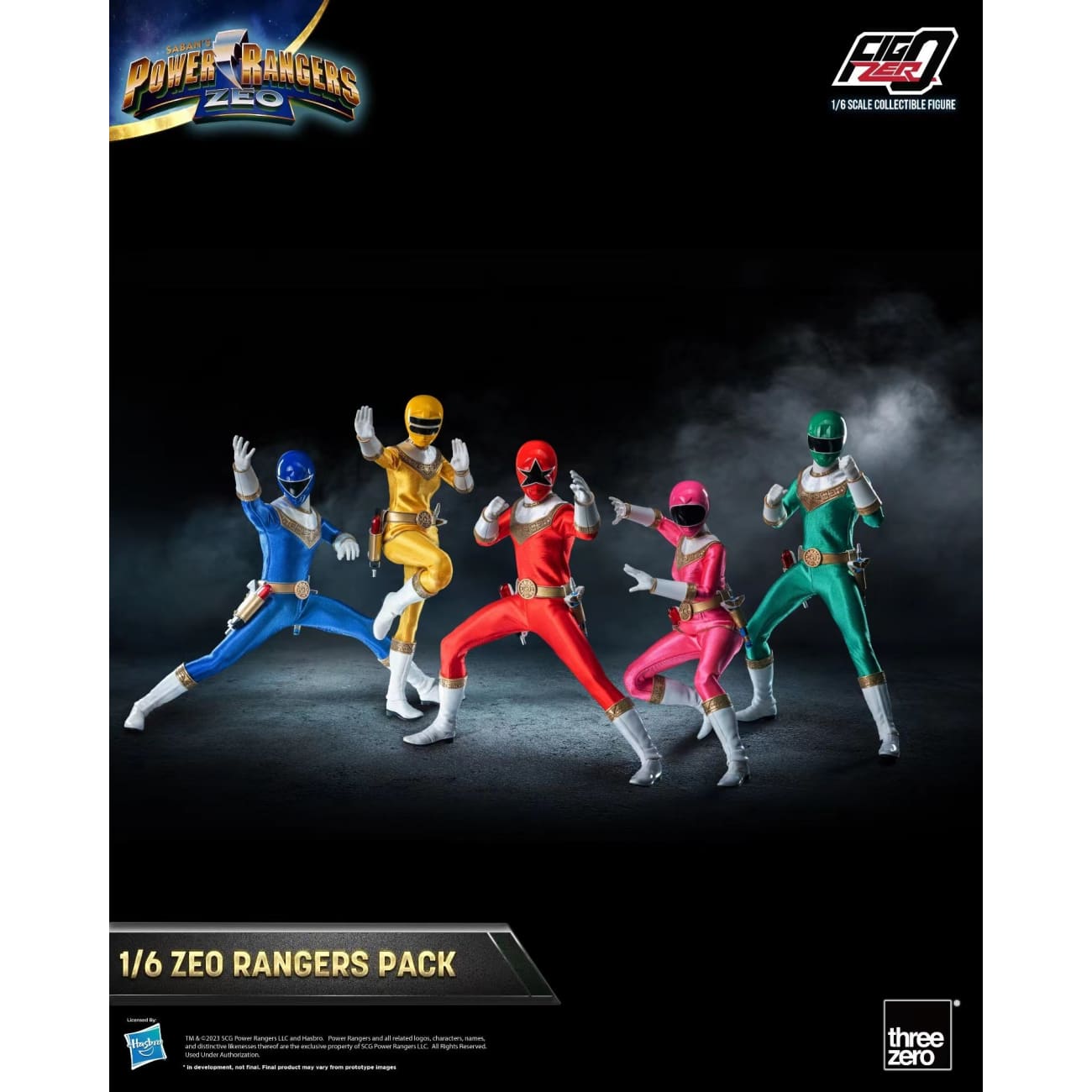 Threezero - Zeo Rangers Pack