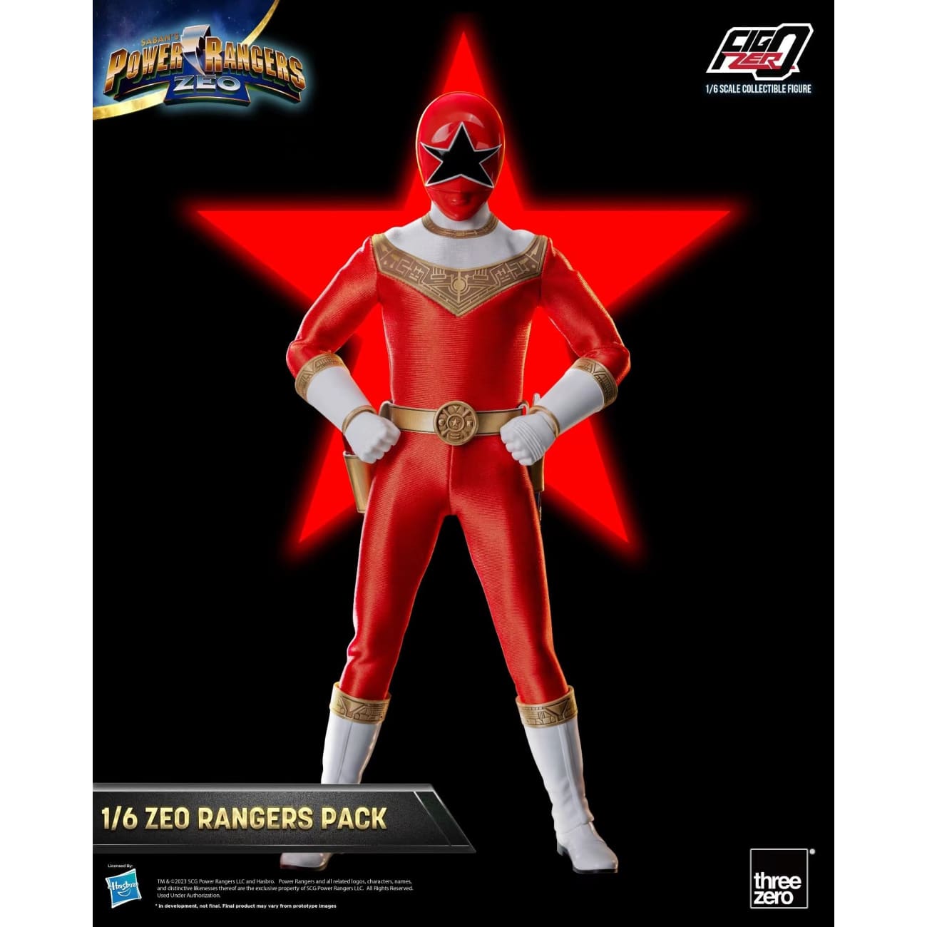 Threezero - Zeo Rangers Pack