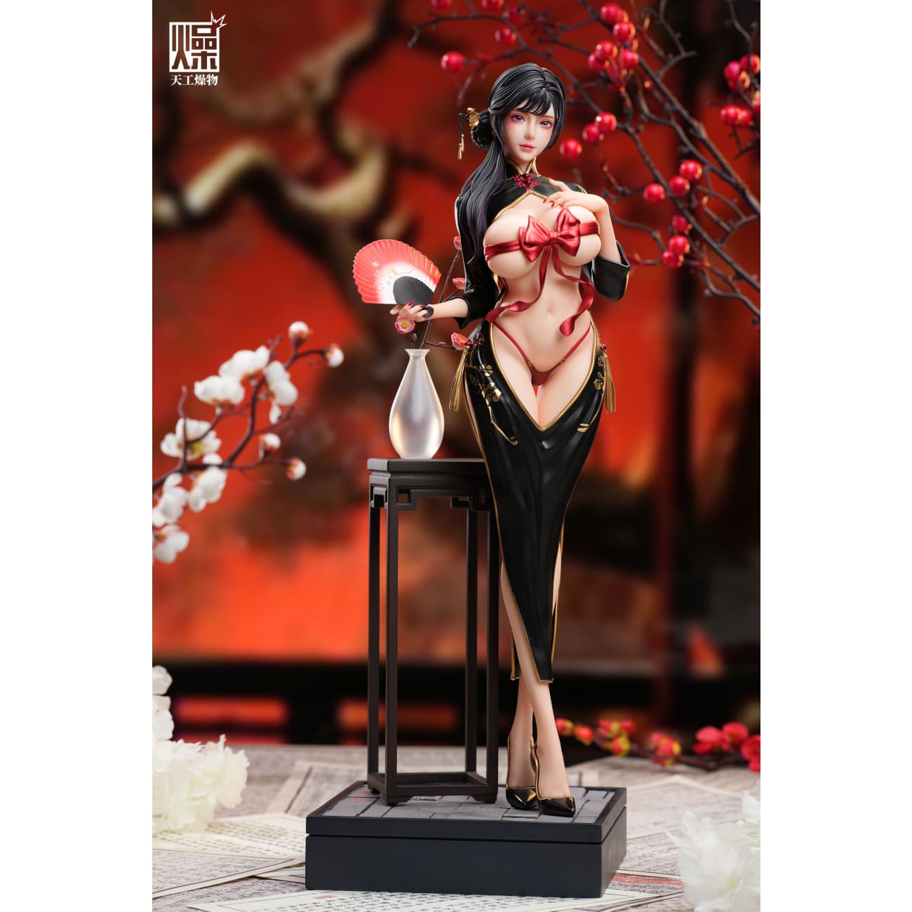 Tian Gong Zao Wu Studio - Uniform Series Part 3: Cheongsam Red Apricot [2 Variants]