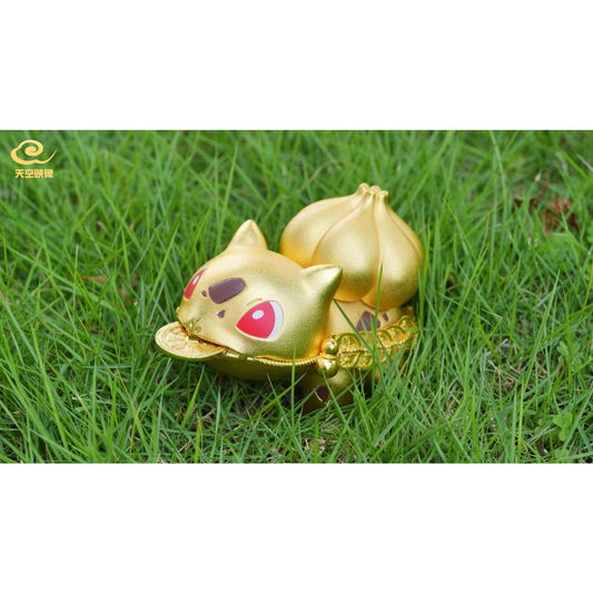 Tian Kong Ying Xiang Studio - Lucky Bulbasaur Alloy Ornament