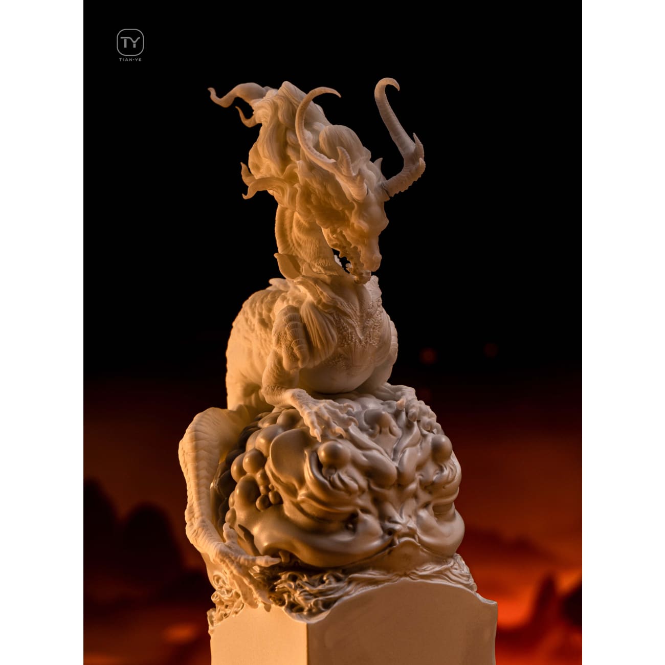 Tian Ye Studio - Seal of the Dragon Yulong Grey Kit Ver.