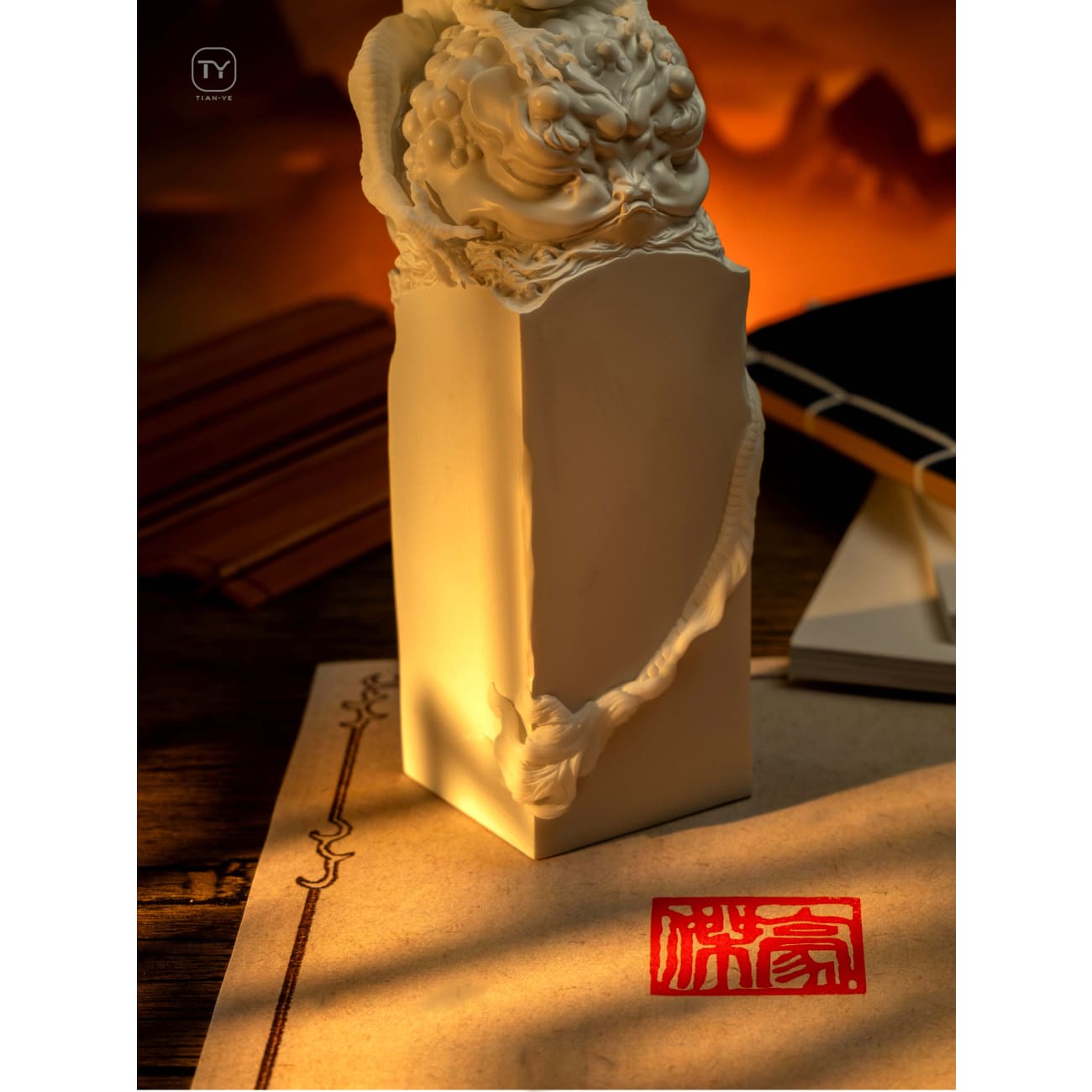 Tian Ye Studio - Seal of the Dragon Yulong Grey Kit Ver.
