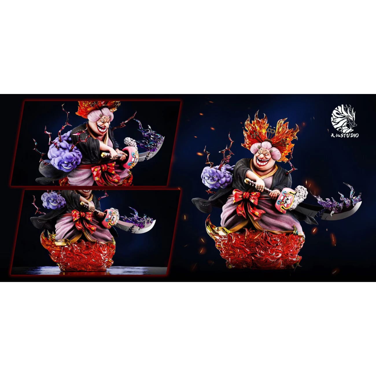 TianJi Studio - Big Mom Charlotte Linlin & Human Beast Kaido