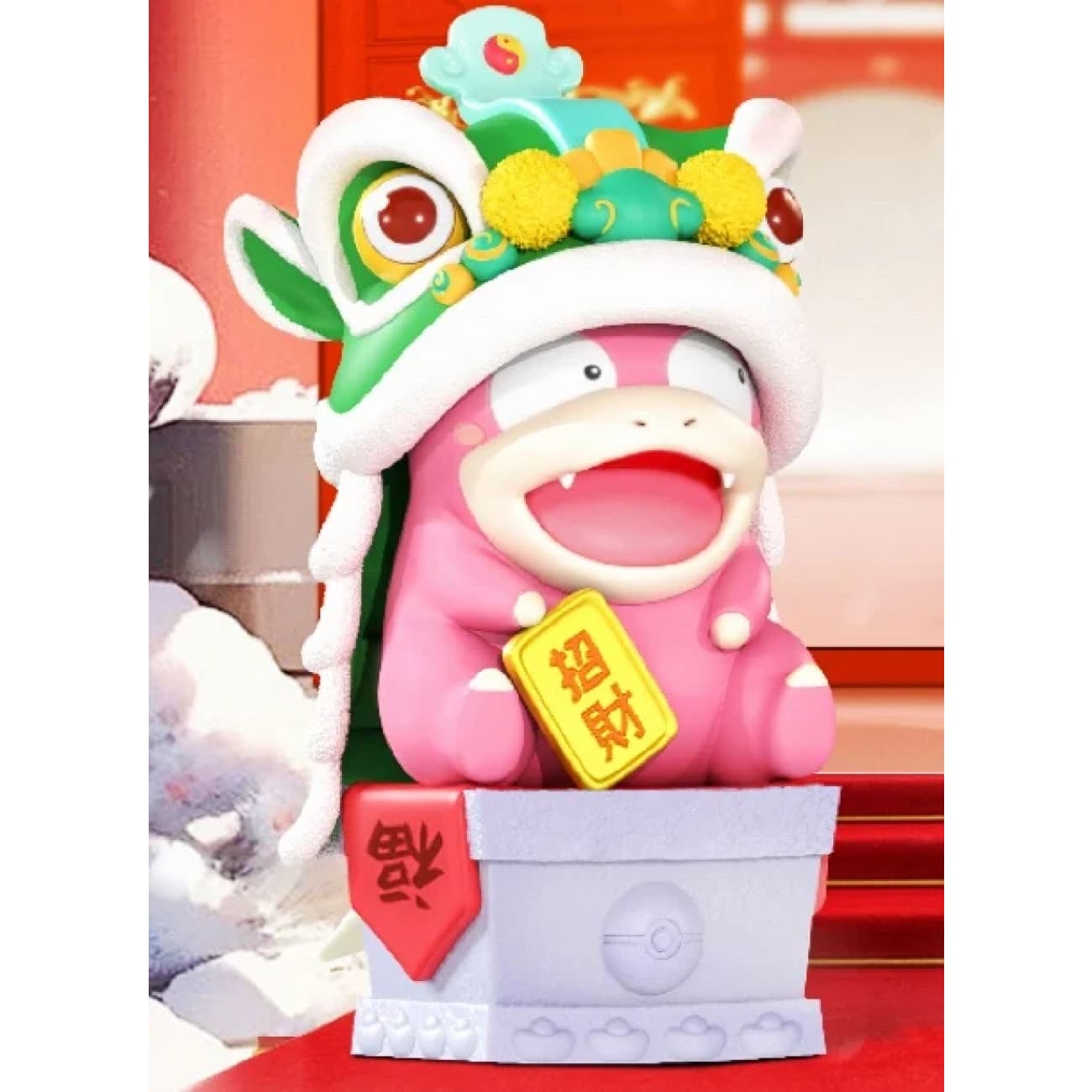 Tiao Tiao Hall Studio x Chao Mian Studio - Slowpoke / Psyduck Cosplay Lion Dance