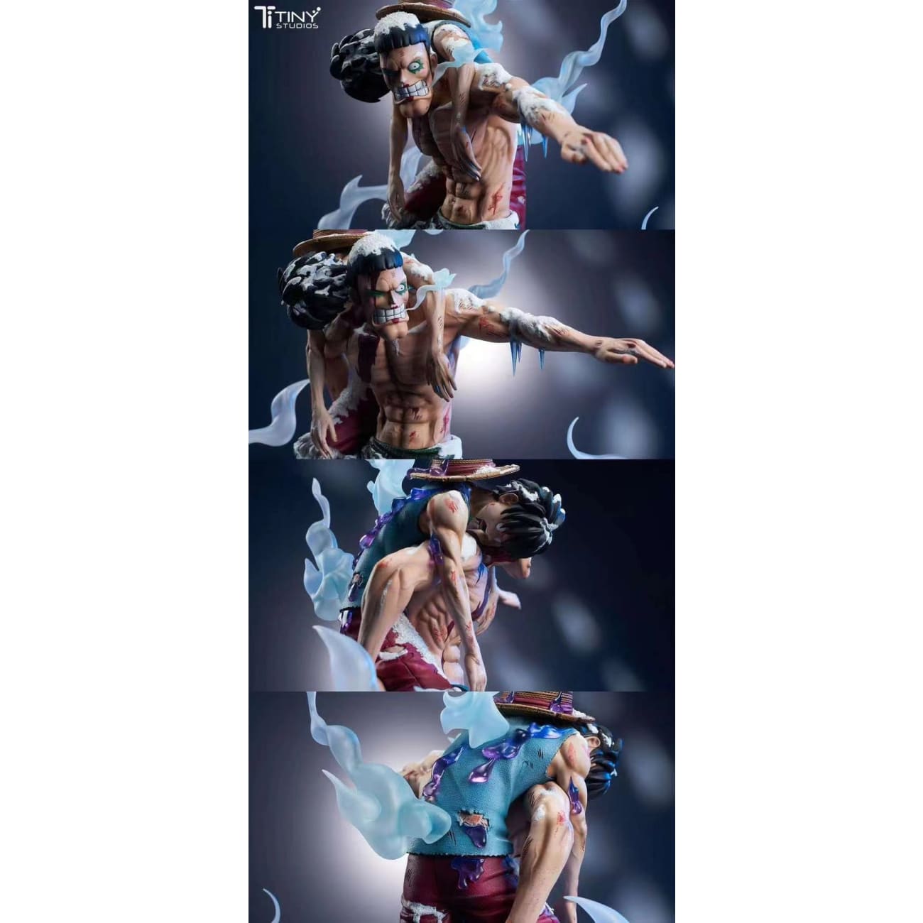 Tiny Studio - Bentham & Monkey D Luffy 