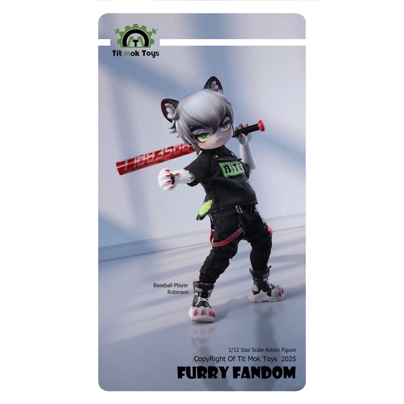 Tit Mok Toys - Articulated Figure Baseball Prodigy Robinson