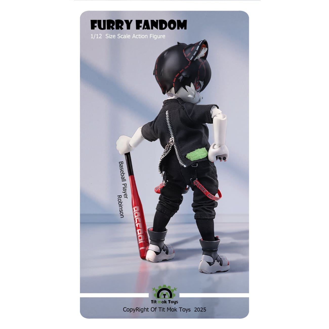Tit Mok Toys - Articulated Figure Baseball Prodigy Robinson