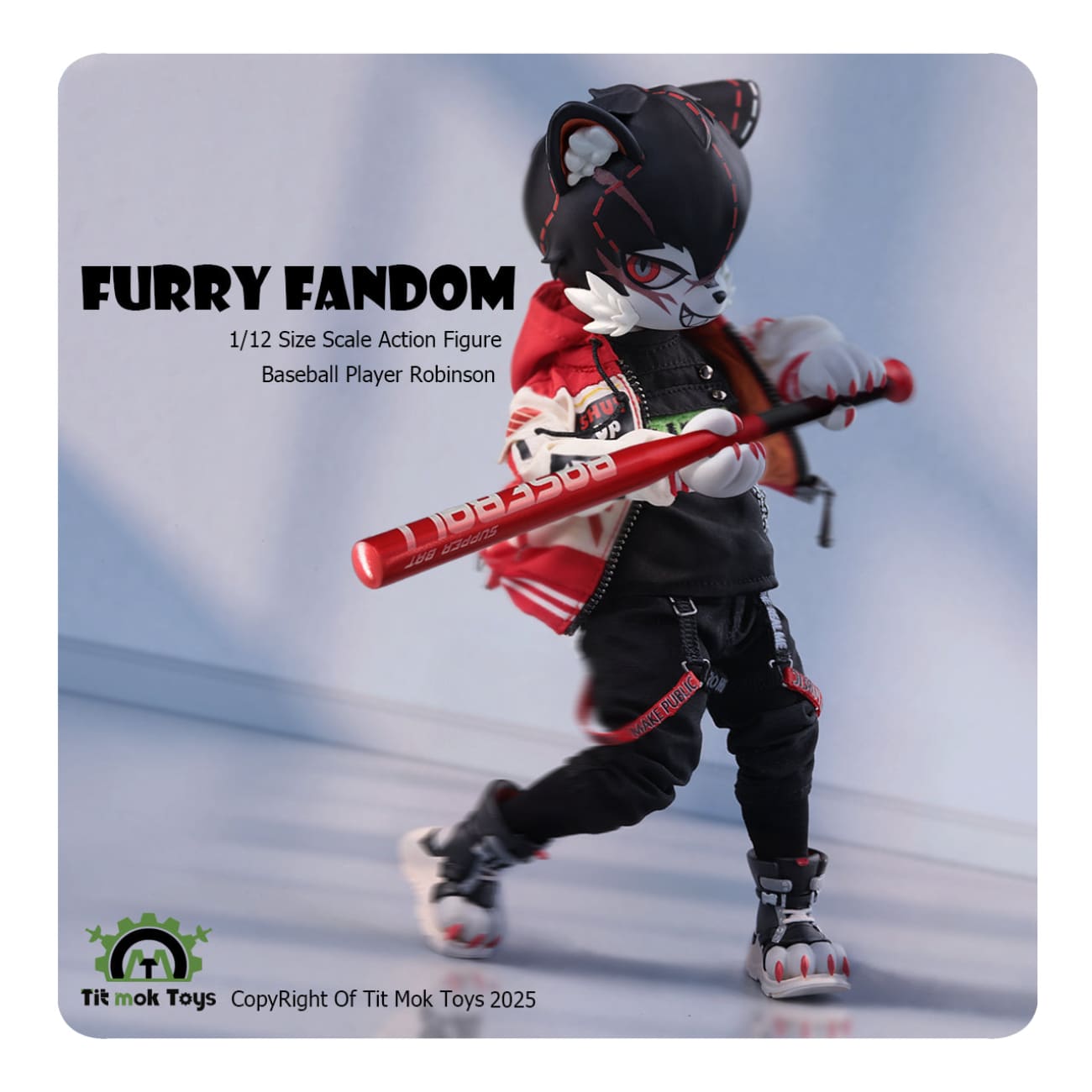 Tit Mok Toys - Articulated Figure Baseball Prodigy Robinson