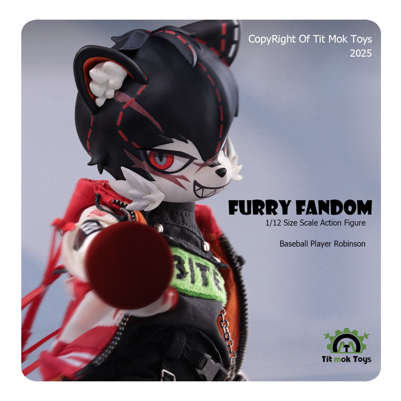 Tit Mok Toys - Articulated Figure Baseball Prodigy Robinson