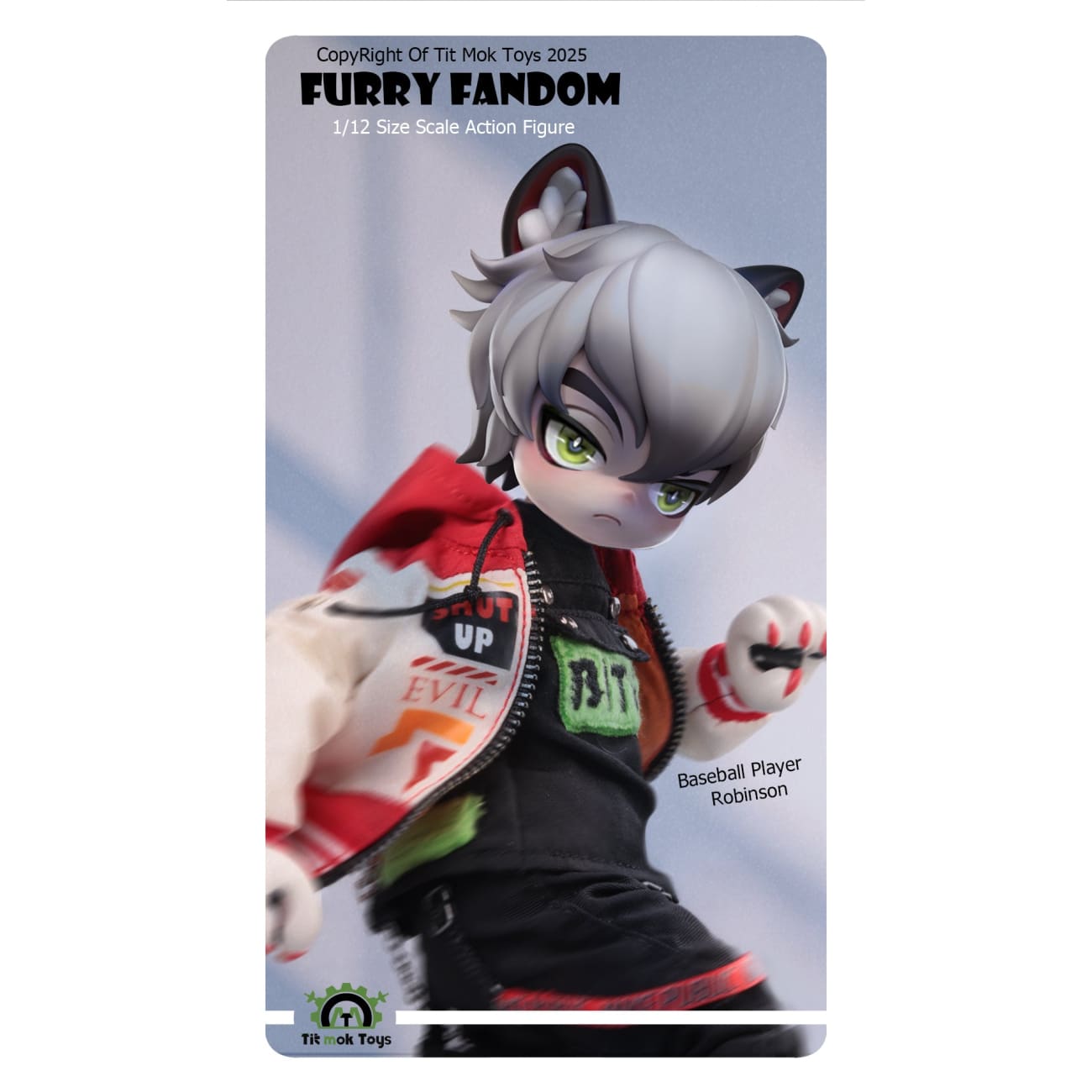 Tit Mok Toys - Articulated Figure Baseball Prodigy Robinson