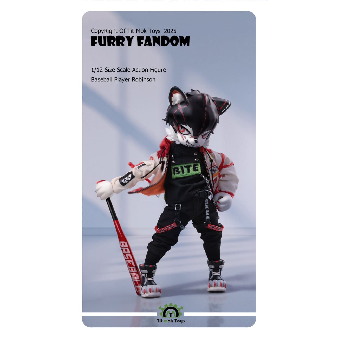 Tit Mok Toys - Articulated Figure Baseball Prodigy Robinson