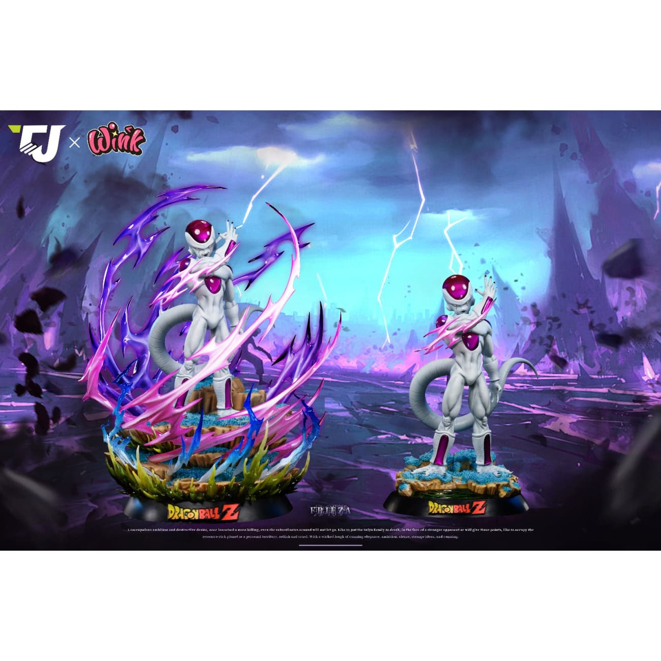 TJ Studio x Wink Studio - Frieza Fourth Form [6 Variants]