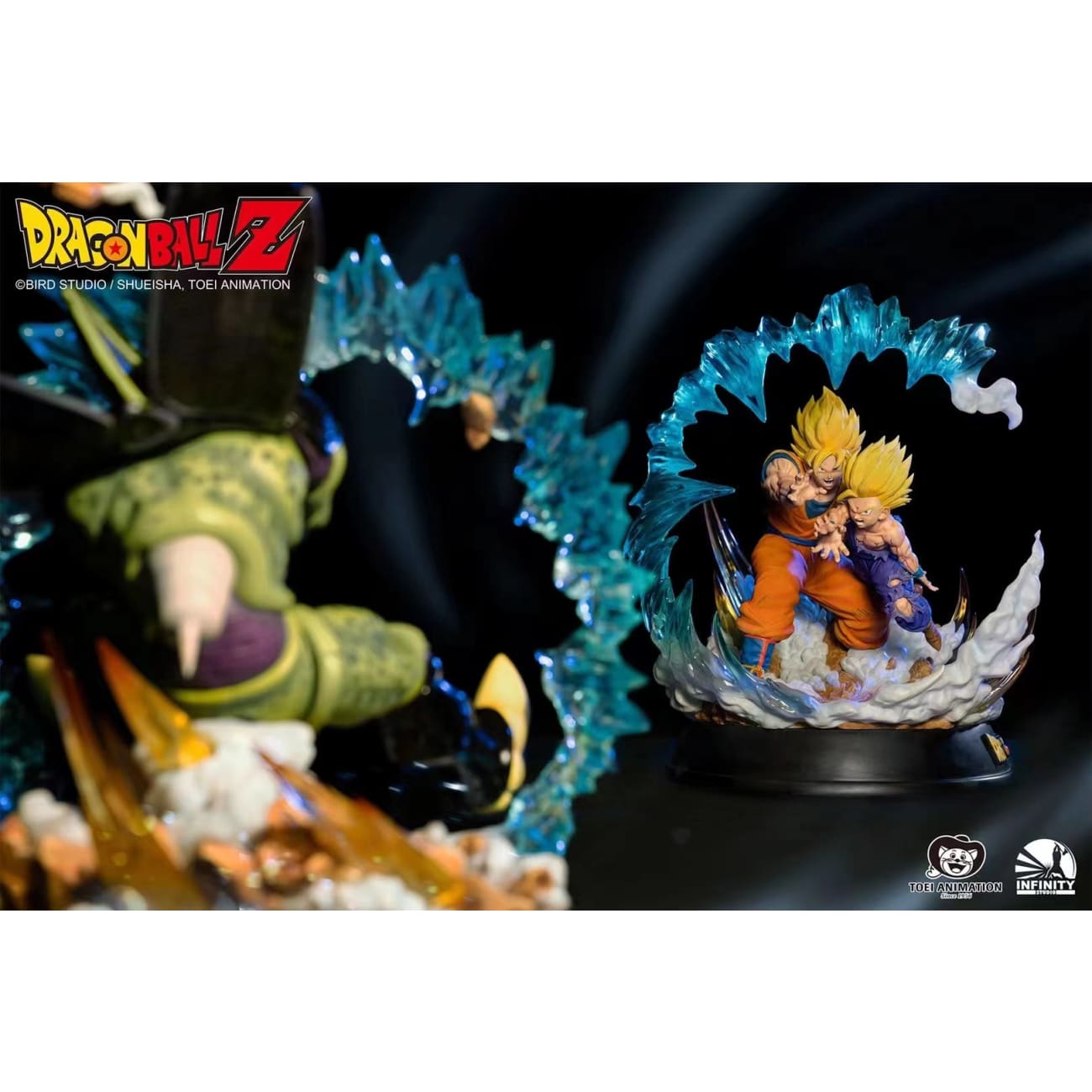 Toei Animation x Infinity Studio -  Son Gohan Vs Cell [Set Of 2] [1/6 scale]