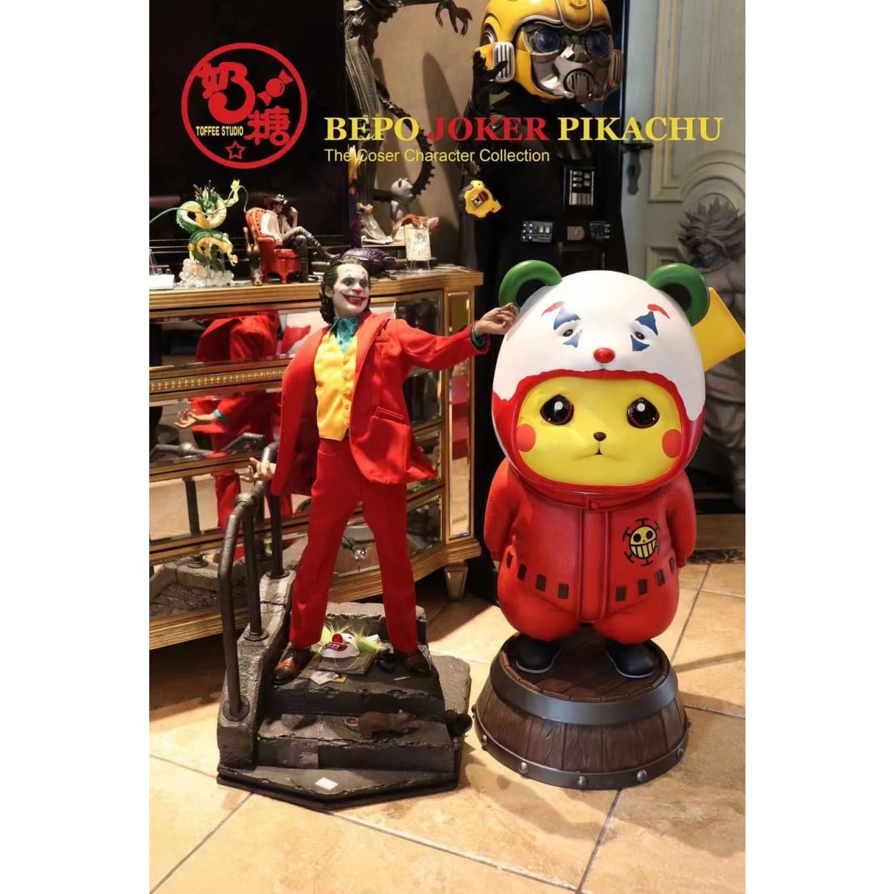 Toffee Studio - Pikachu Cosplay Bepo DC Joker [Red/ Purple]