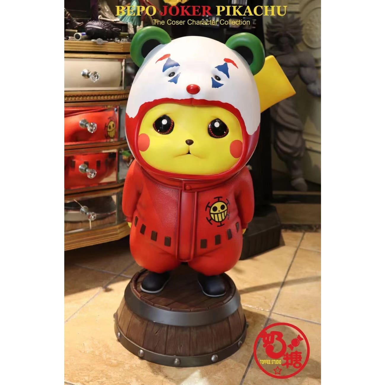 Toffee Studio - Pikachu Cosplay Bepo DC Joker [Red/ Purple]