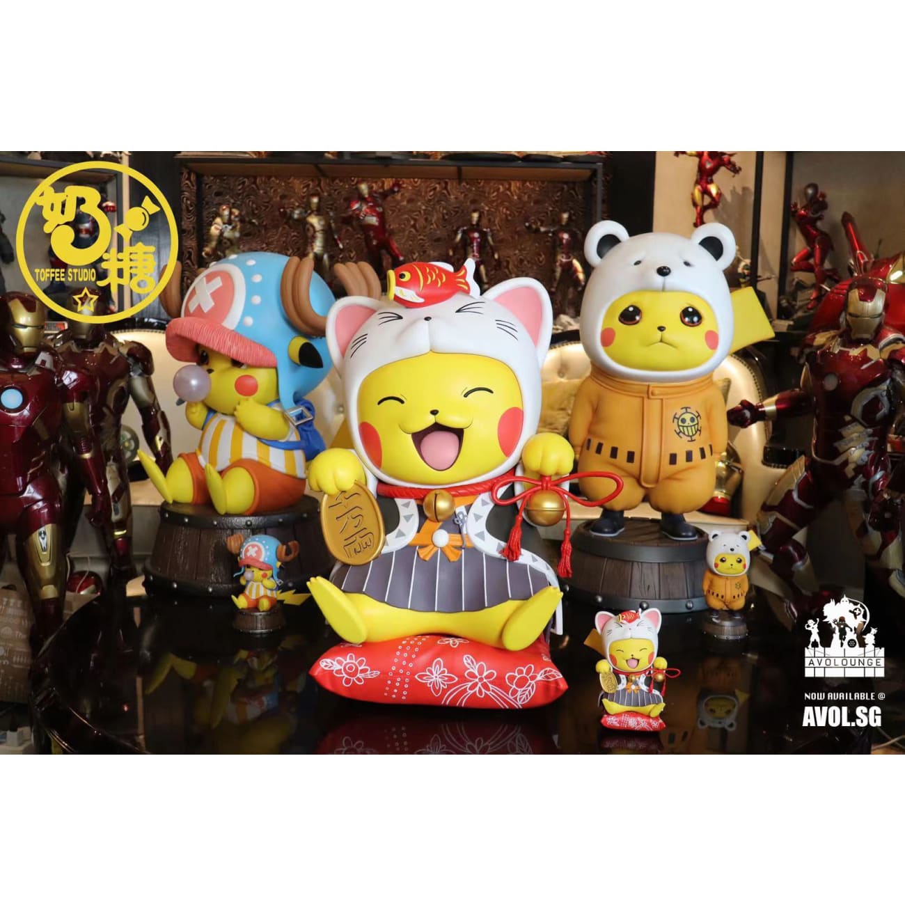 Toffee Studio - Pikachu Cosplay Zhao Cai Mao [2 variants]