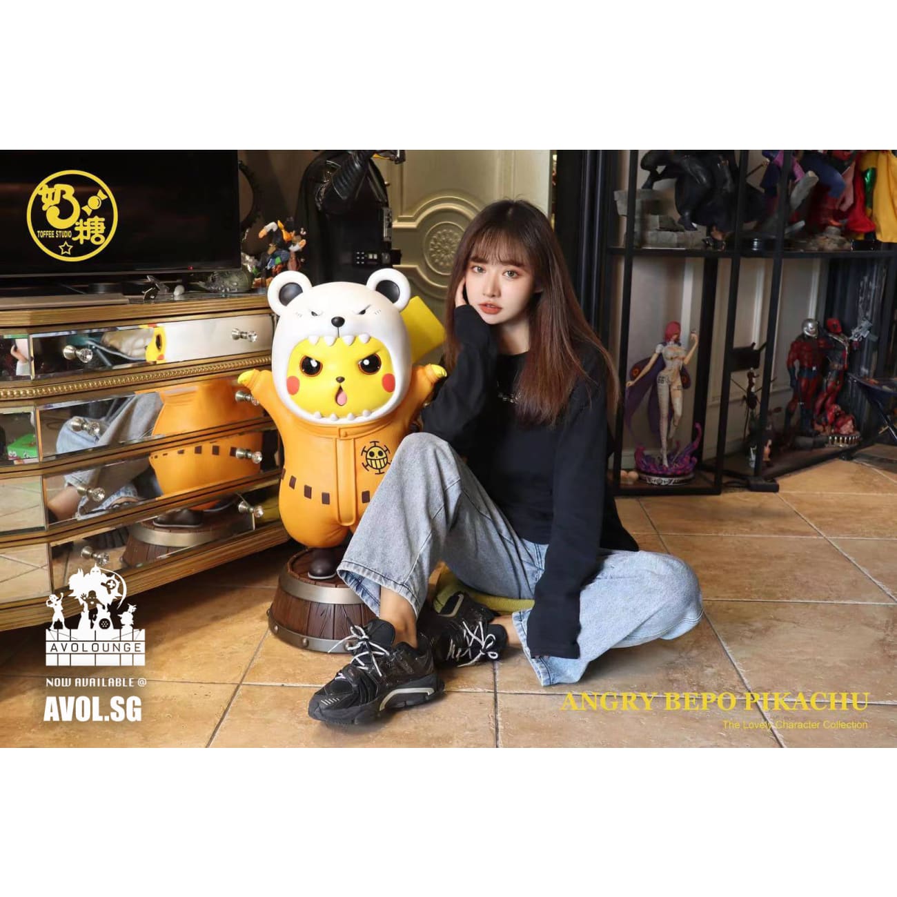 Toffee Studio - Pokemon Pikachu Cosplay Bepo [1/1 scale or Mini]