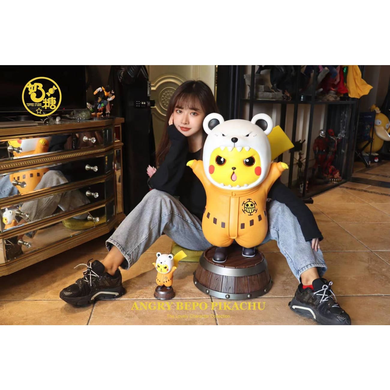 Toffee Studio - Pokemon Pikachu Cosplay Bepo [1/1 scale or Mini]