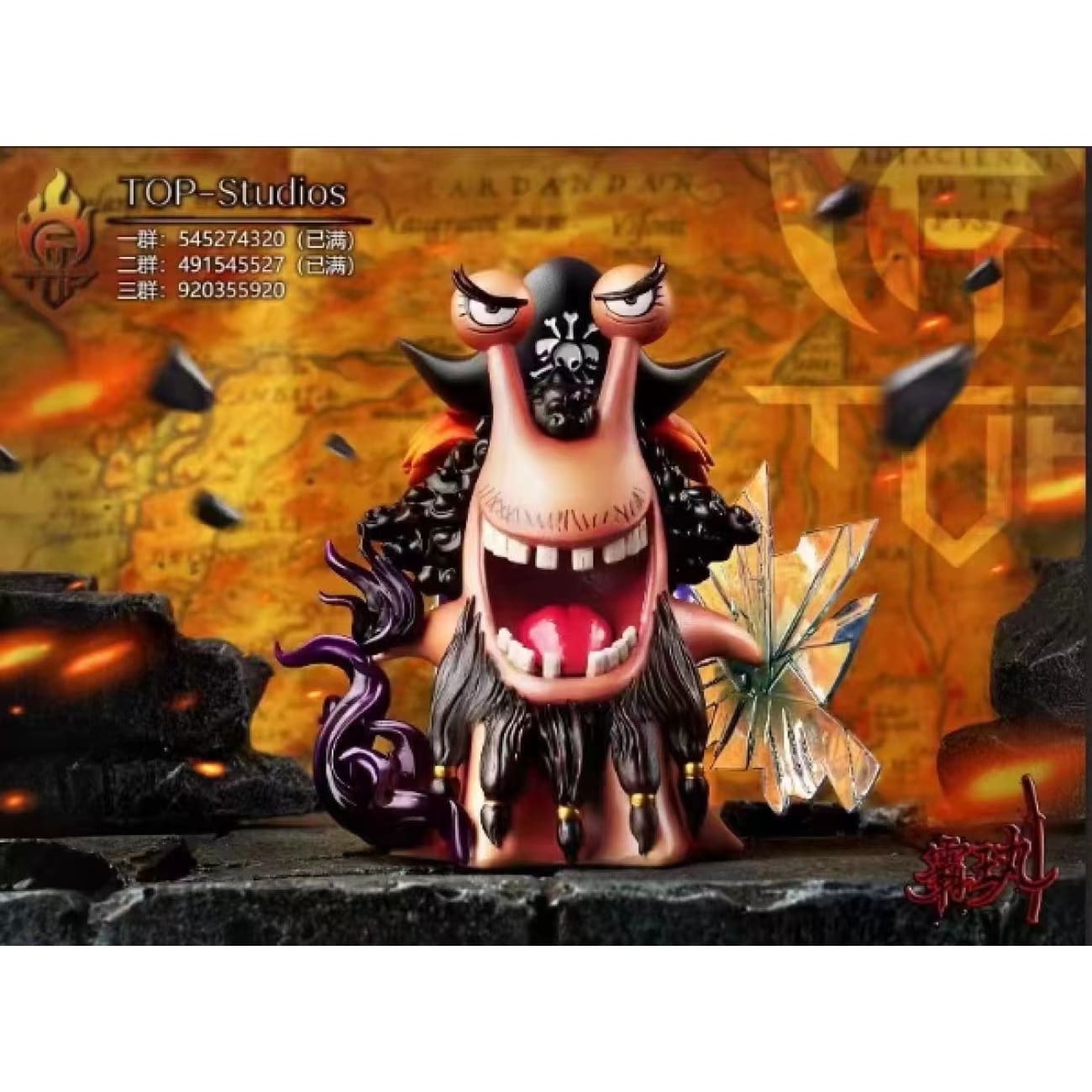 Top studio - Black Beard Den Den Mushi 