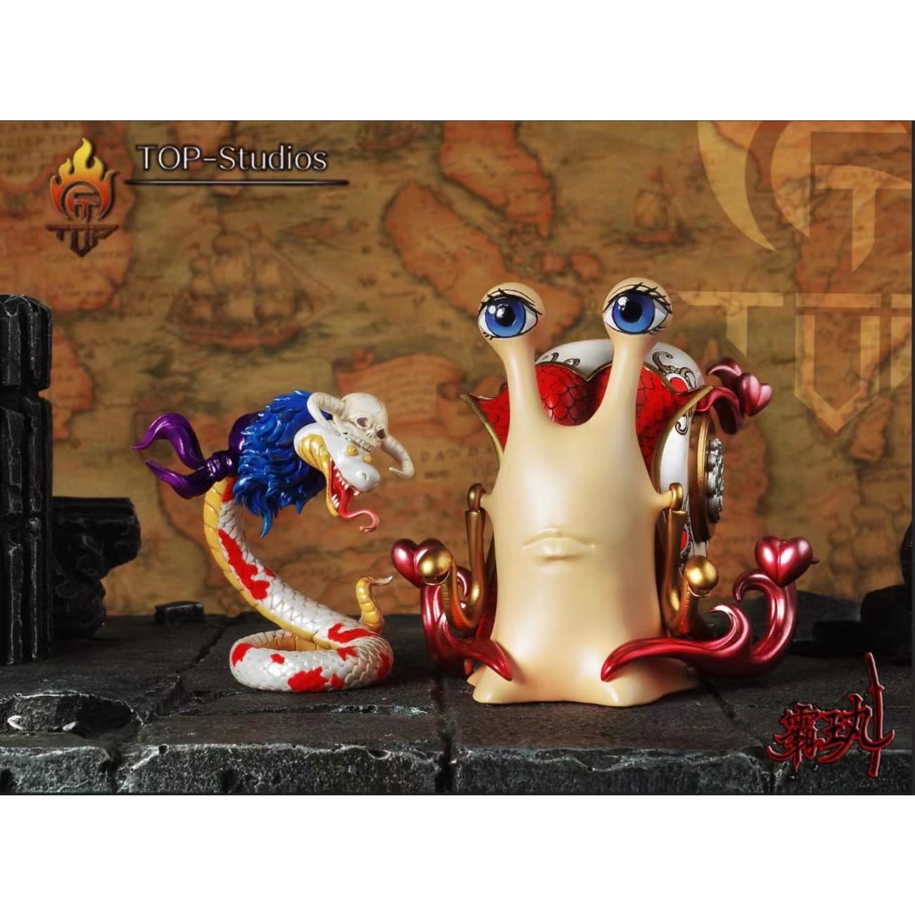 Top Studio - Boa Hancock Den Den Mushi / Jinbe Den Den Mushi / Salome 