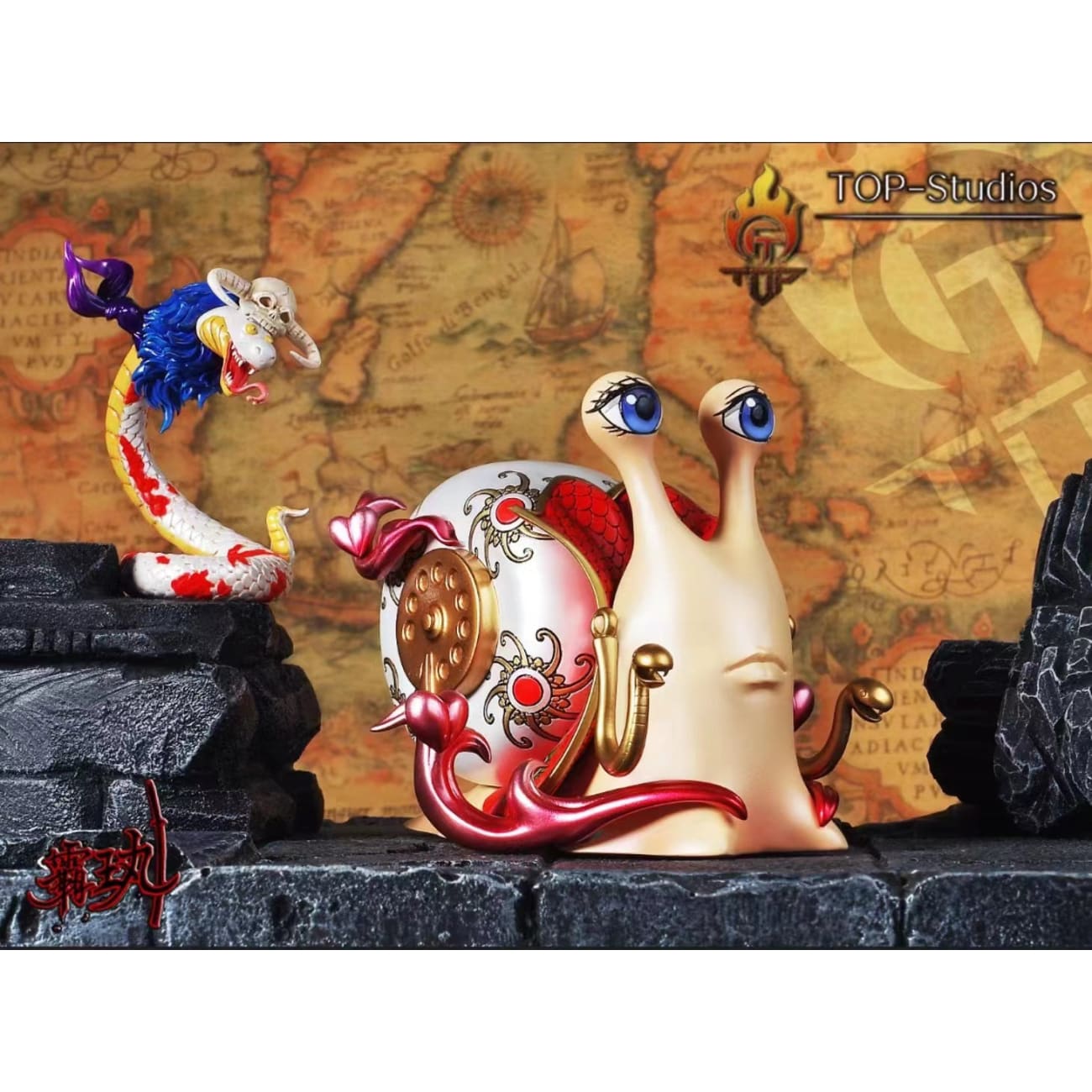 Top Studio - Boa Hancock Den Den Mushi / Jinbe Den Den Mushi / Salome 