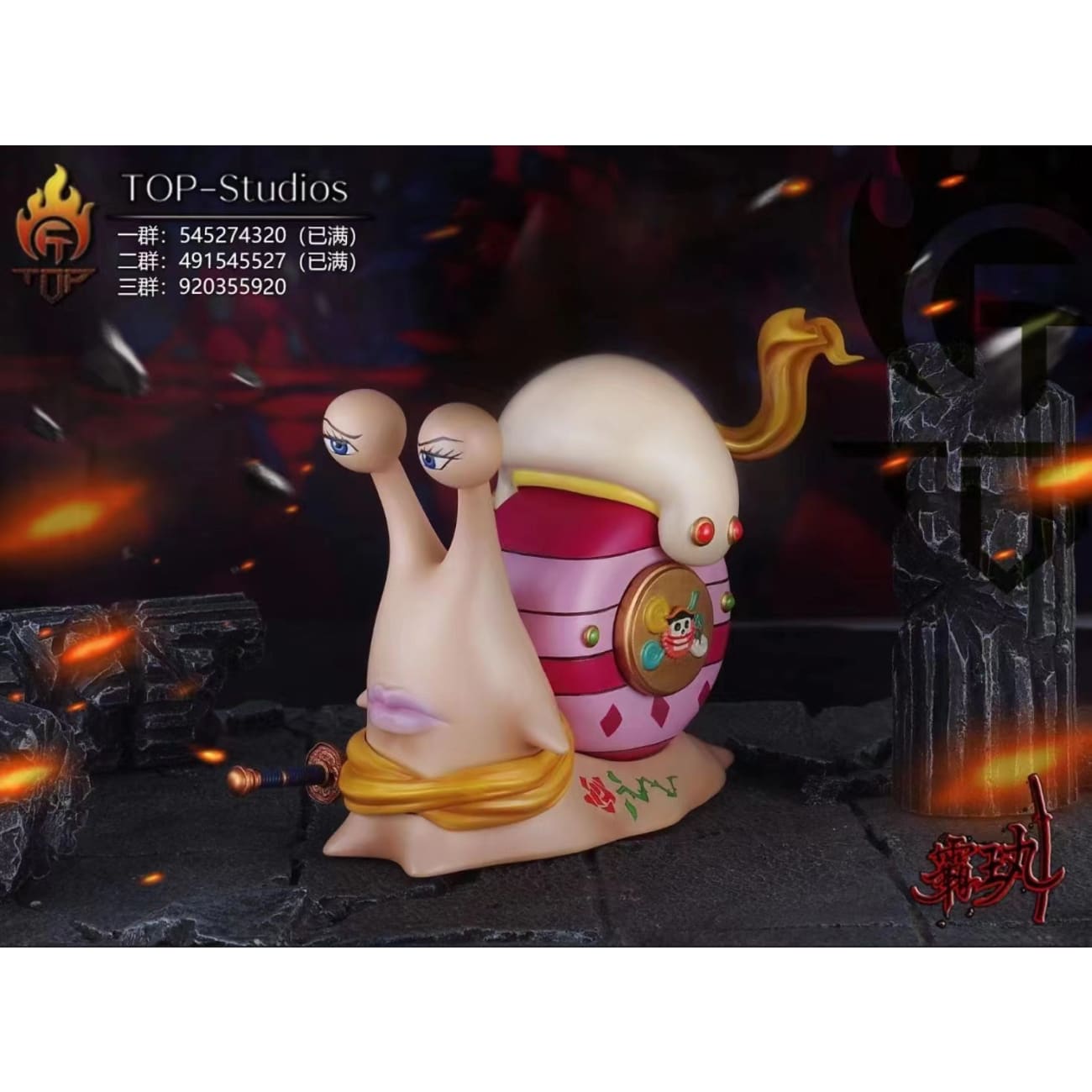 TOP Studios - Charlotte Katakuri / Charlotte Smoothie / Charlotte Cracker Den Den Mushi