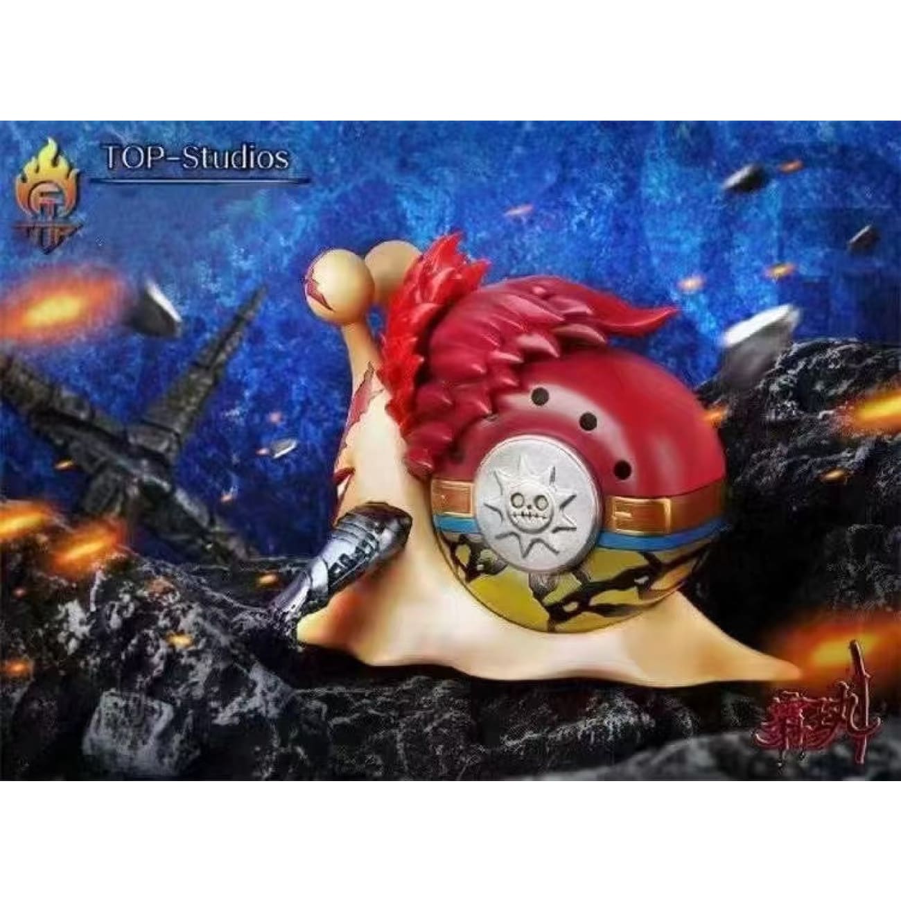 Top Studios - Den Den Mushi Eustass Kid/ Rob Lucci/ Shiki/