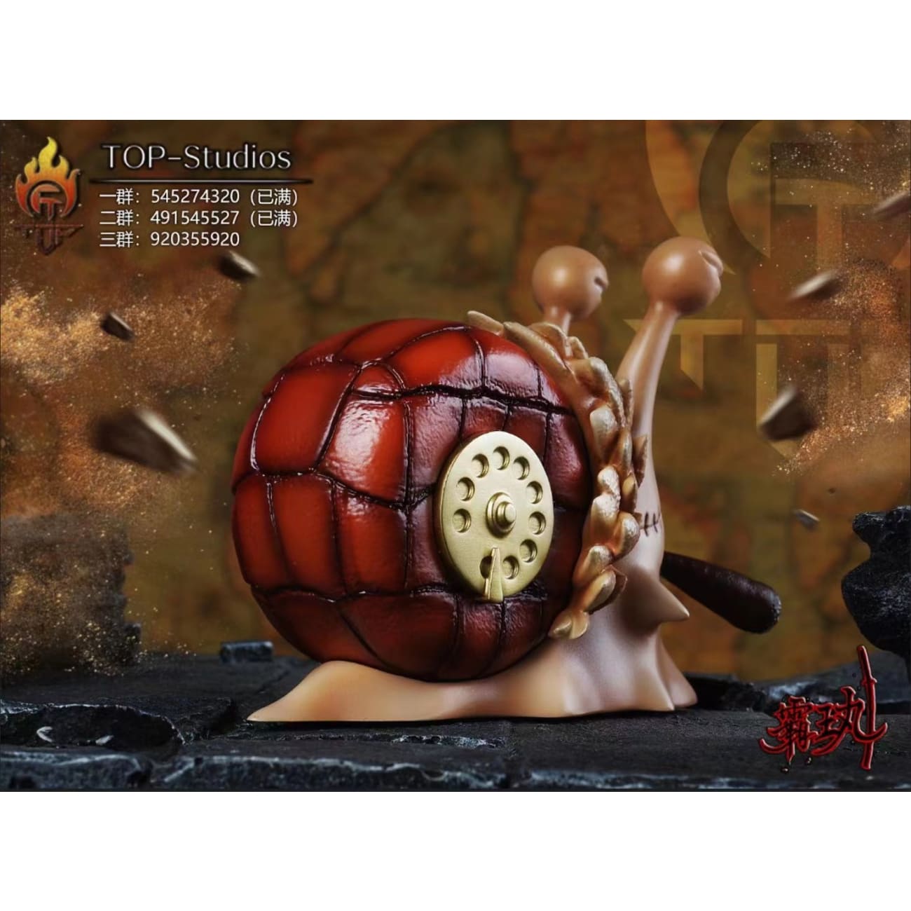 TOP Studios - Sir Crocodile / Buggy / Gekko Moria Den Den Mushi