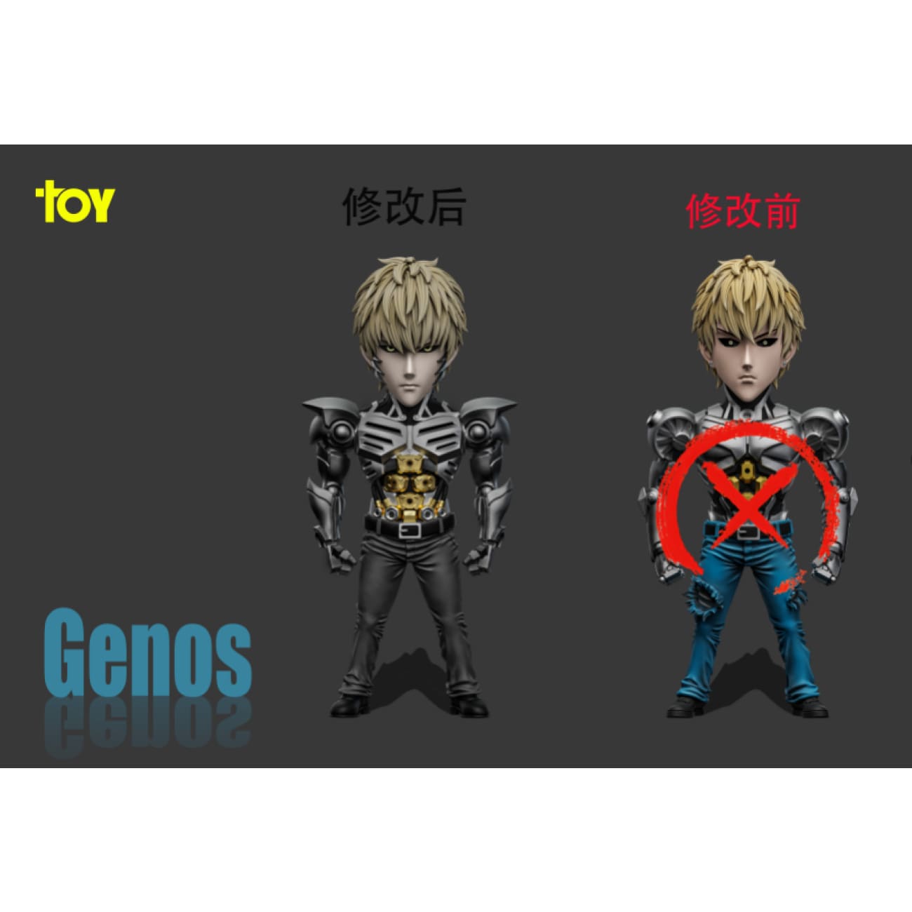 Toy Studio -genos A01 Standard Version / Genos A02 Mecha