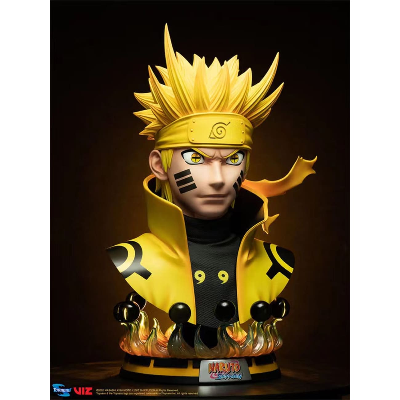 Toynami - Naruto Uzumaki Six Paths Sage Mode Life-Size Bust [Licensed]