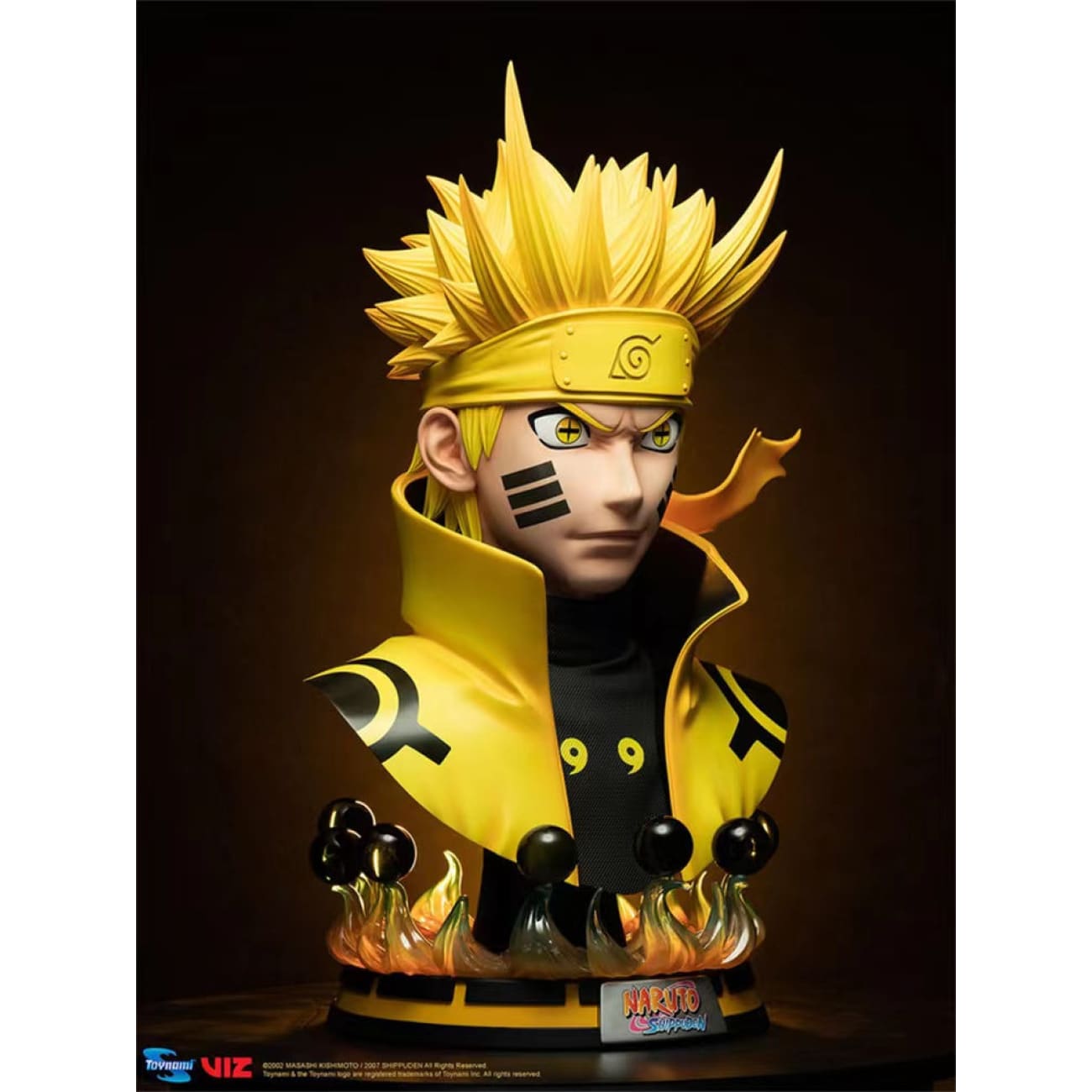 Toynami - Naruto Uzumaki Six Paths Sage Mode Life-Size Bust [Licensed]