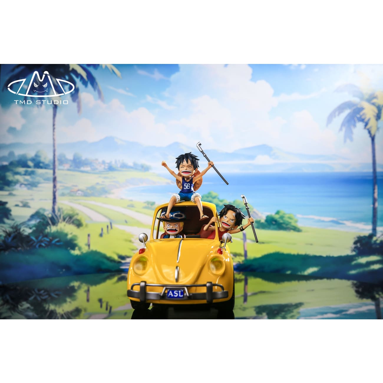Toy's My Dream Studio / TMD Studio - ASL Brothers Portgas D. Ace & Sabo & Monkey D. Luffy [2 Variants]