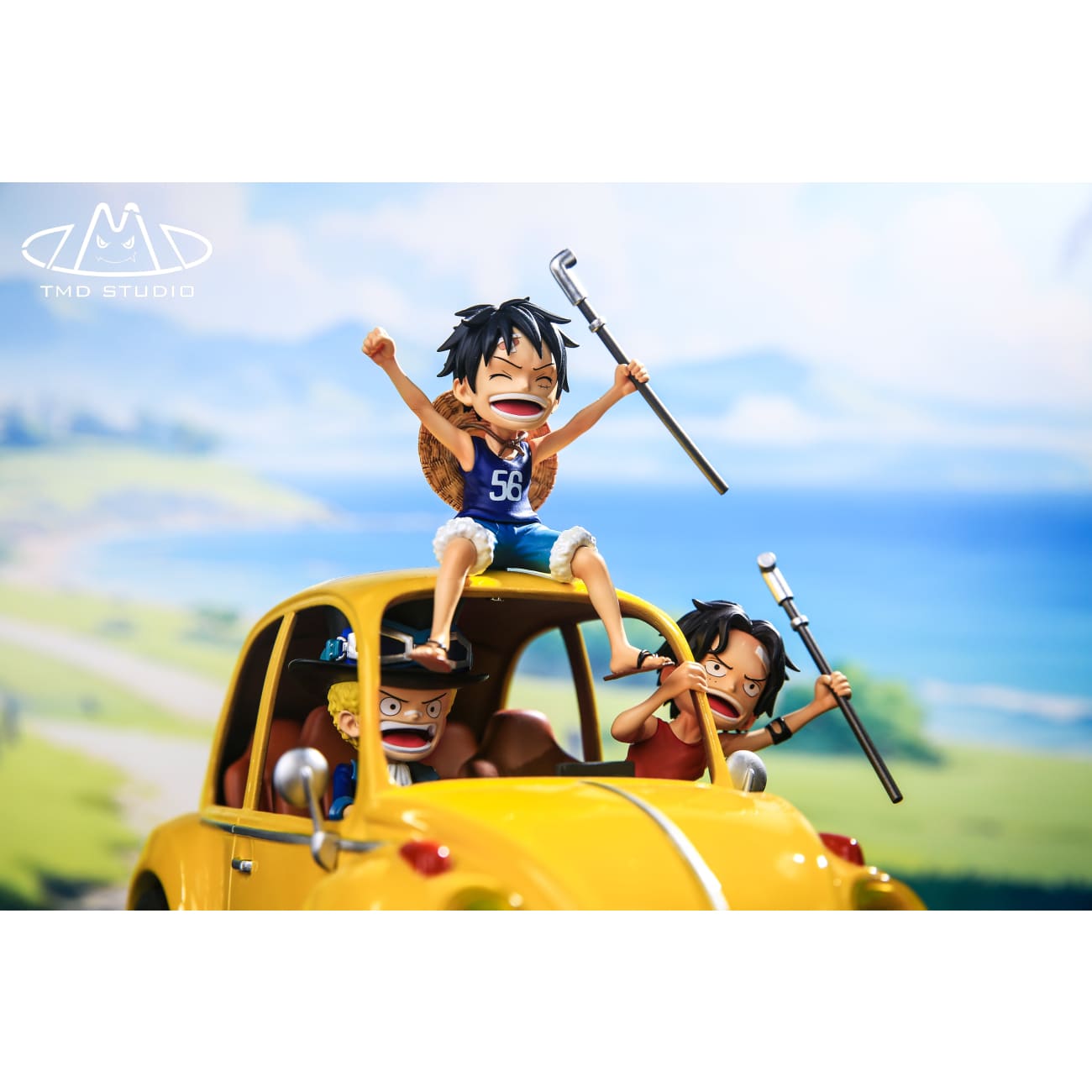 Toy's My Dream Studio / TMD Studio - ASL Brothers Portgas D. Ace & Sabo & Monkey D. Luffy [2 Variants]