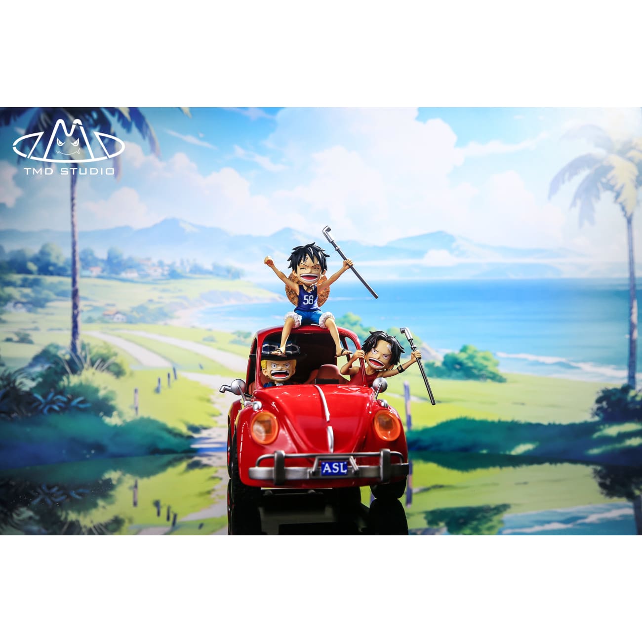 Toy's My Dream Studio / TMD Studio - ASL Brothers Portgas D. Ace & Sabo & Monkey D. Luffy [2 Variants]