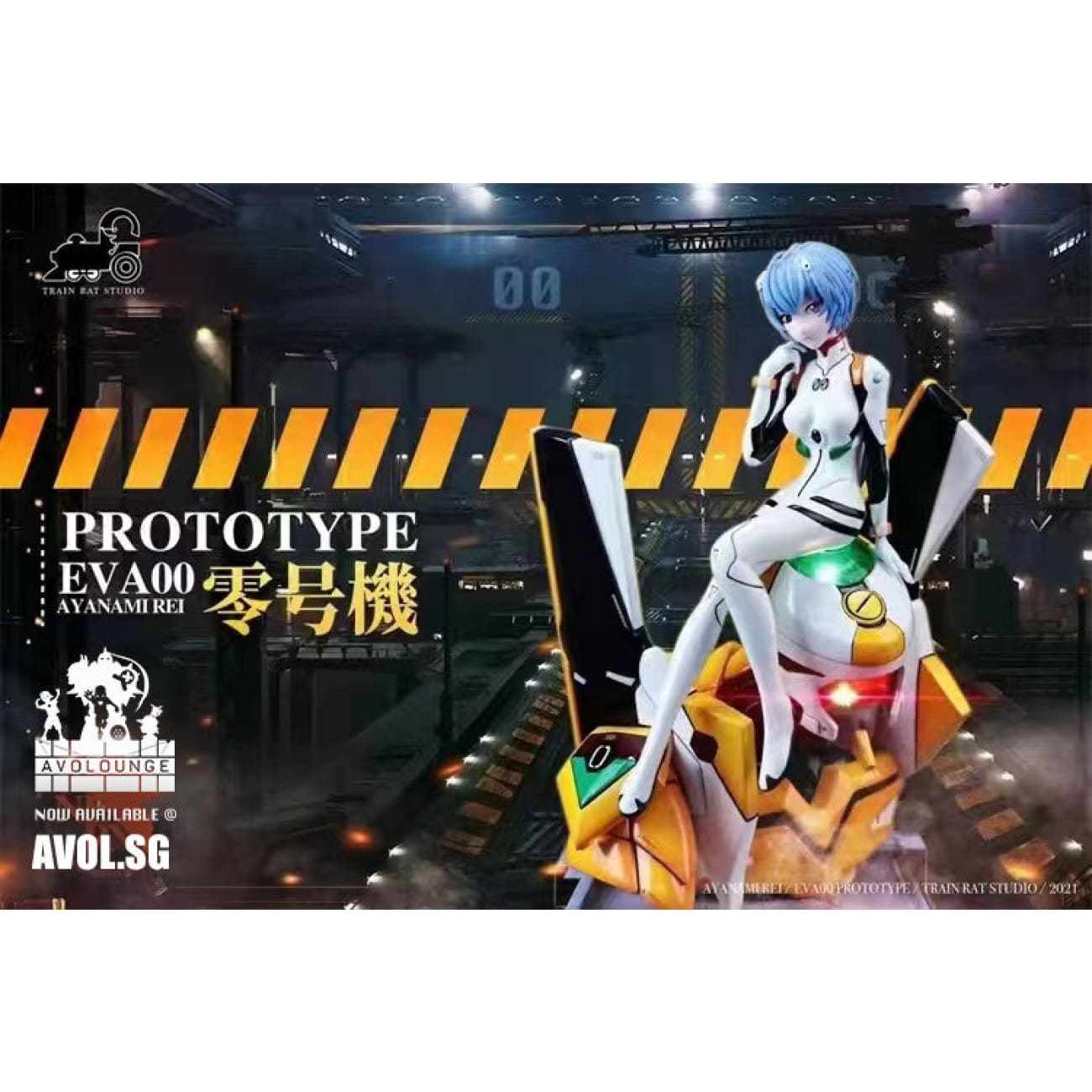 Train Rat Studio - Prototype EVA00 Rei Ayanami