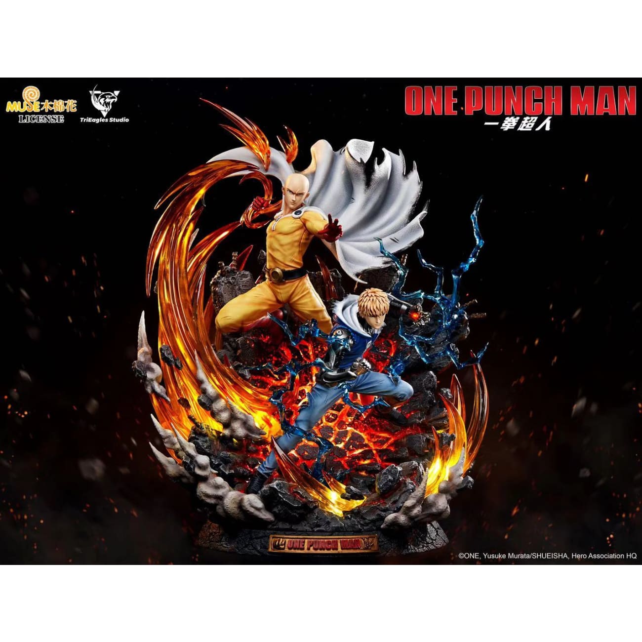 TriEagles Studio - Saitama and Genos [1/6 scale]