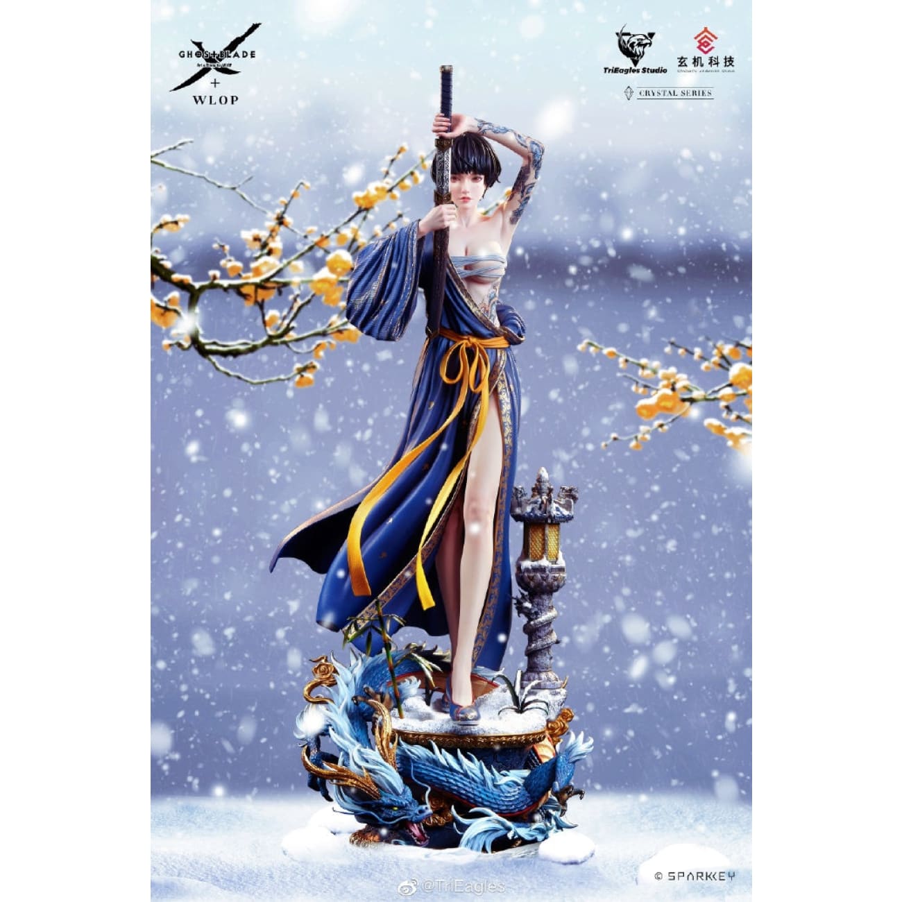 TriEagles Studio (TES)  X Sparkey Animation Studio X WLOP - Jade [4 Variants][Licensed]