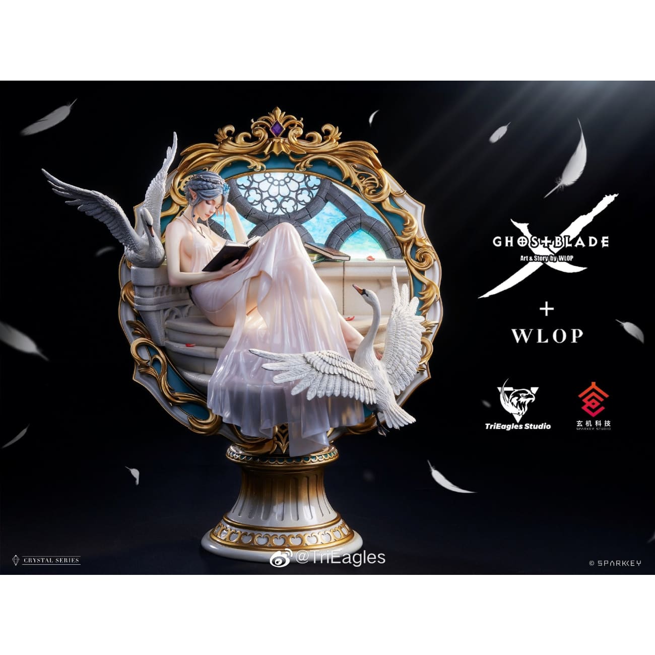 Trieagles Studio X Sparkey Animation Studio X WLOP - Swan [Princess Ice / Yan/ Glace][3 Variants]